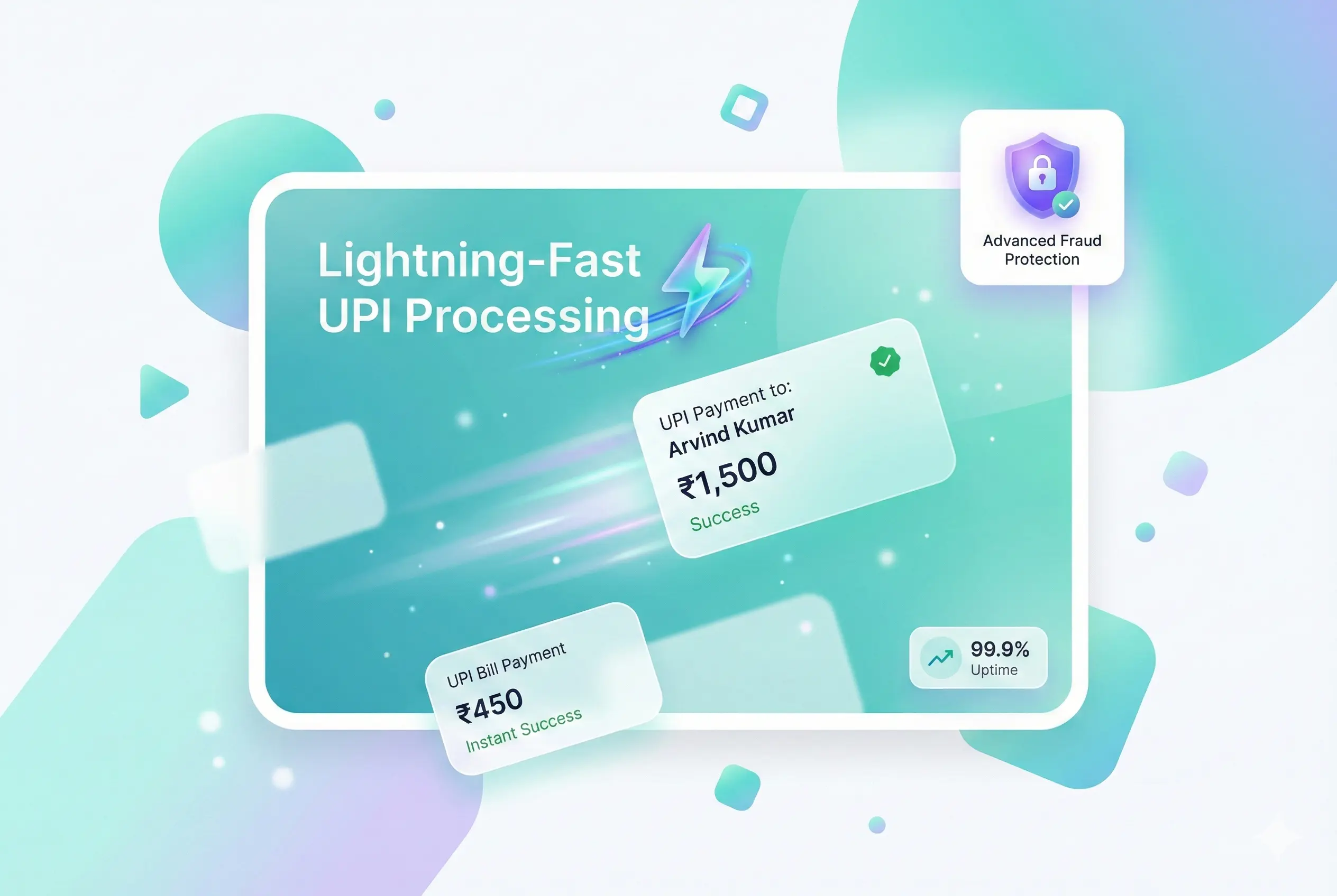 UPI payment processing interface